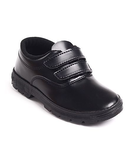 Prefect By Liberty School Shoes With Dual Velcro Closure - Black