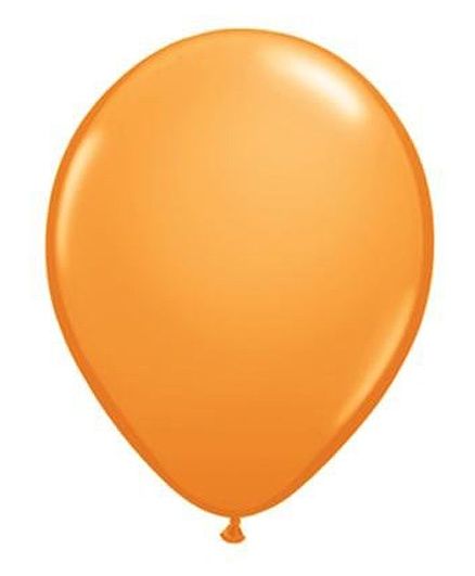 PrettyurParty Latex Balloons Pack of 50 - Orange