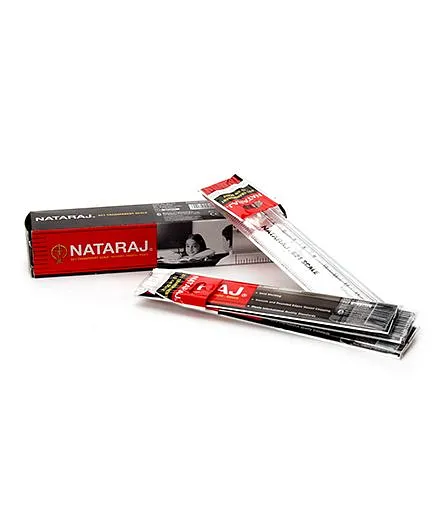 Nataraj Plastic Scales Pack Of Ten - 15 cm