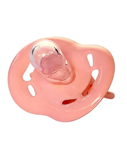 Small Wonder Soother With Liquid Silicone Bulb - Pink