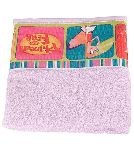 Disney Phineas And Ferb Towel - Pink