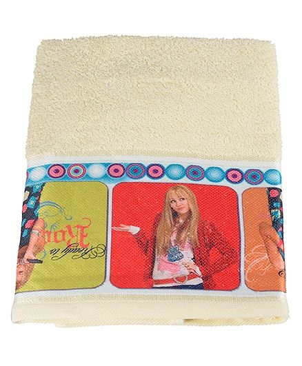 Disney Hannah Montana Towel - Yellow