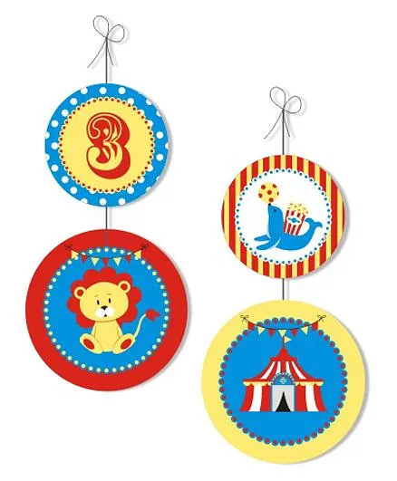 Prettyurparty Carnival Danglers- Multi color