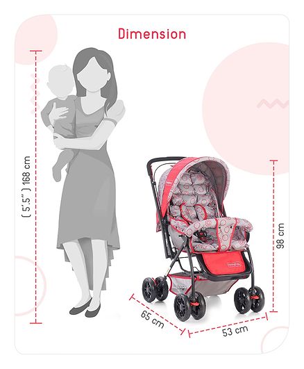 babyhug cosy cosmo stroller