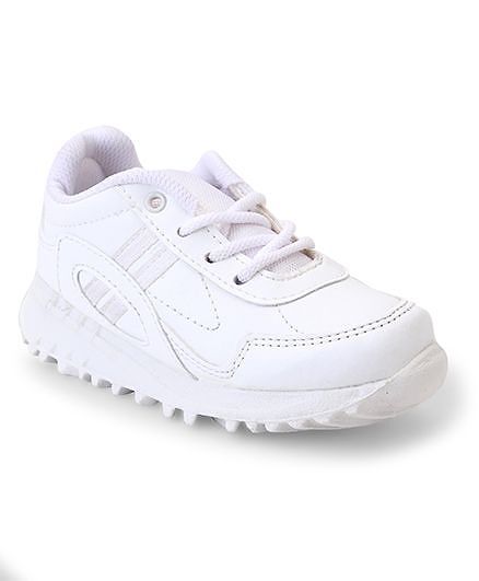 Force 10 School Shoes - White