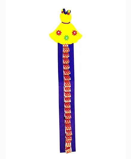 Li'll Pumpkins Dress Hair Band Holder - Blue