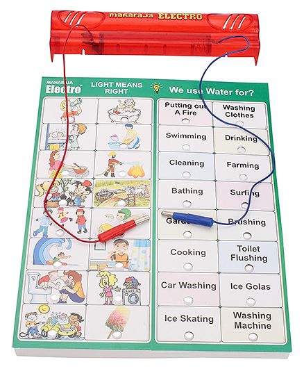 Ratnas Educational General Science Electro Board - 10 Sheets