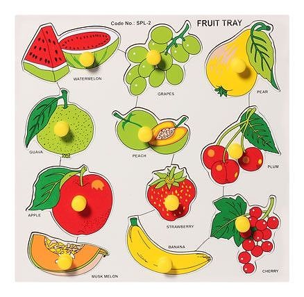 Wooden Fruit Tray
