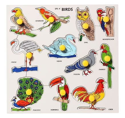Wooden Birds