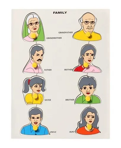 Family - Wooden Puzzle