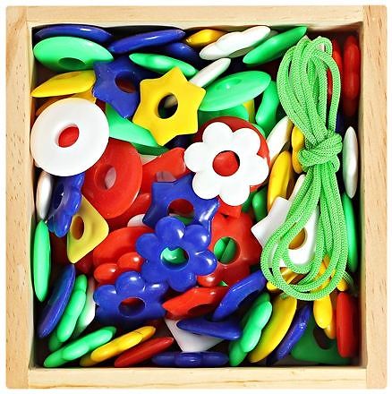 Little Genius Bead Weaving Set Multicolour - 100 Beads