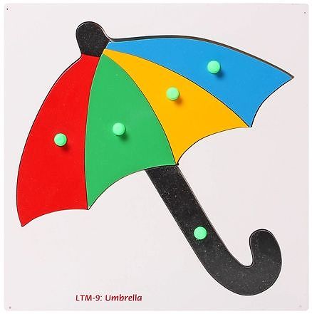 Little Genius - Wooden Umbrella Puzzle