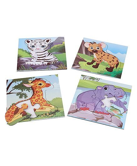 Anindita Toys Fun With Puzzles - Baby Animals