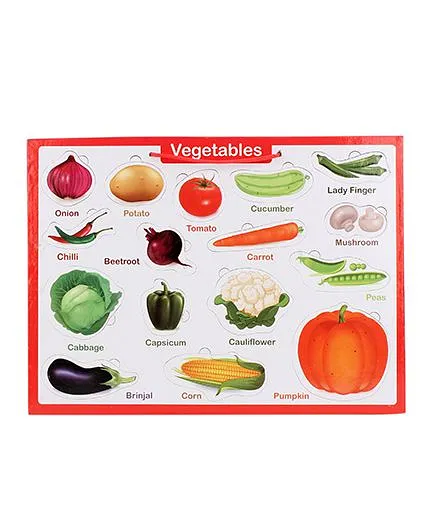Anindita Tray Puzzles - Vegetable