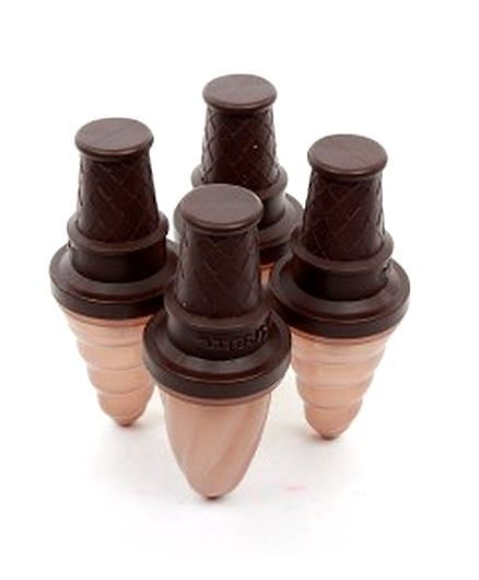 EZ Life Candy Shape Ice-Pops Maker- Brown