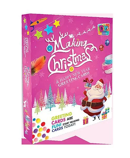 Do It Yourself Making Christmas And Happy New Year Greeting Cards