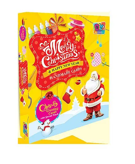 Merry Christmas And Happy New Year Handmade Cards