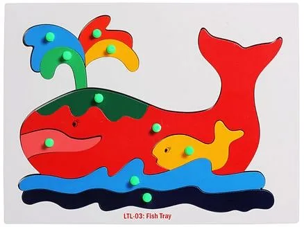 Little Genius - Wooden Fish Tray