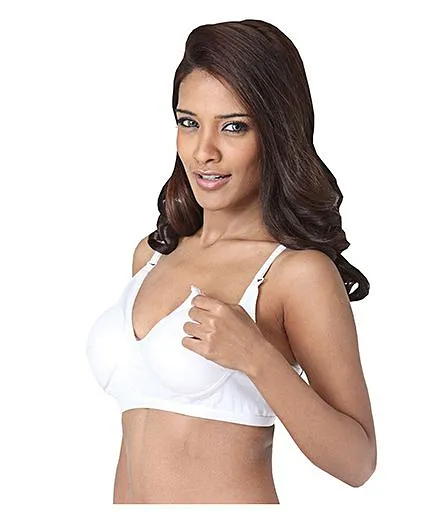 Morph Leak Proof Nursing Bra - White