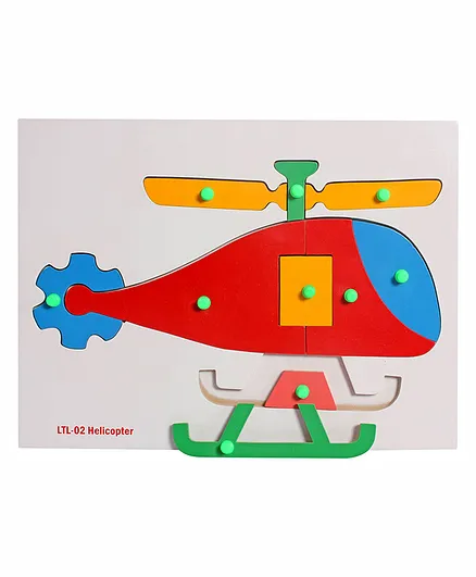 Little Genius - Wooden Helicopter