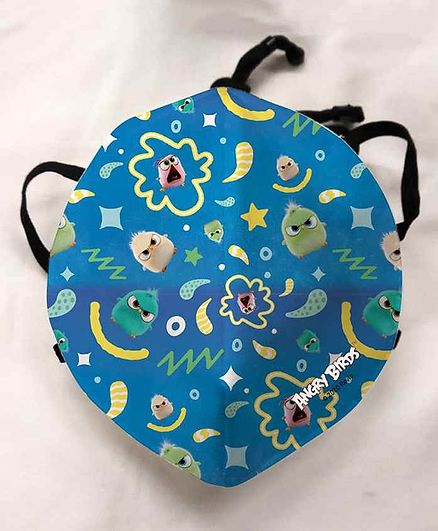 Angry Birds Anti Pollution Face Mask - Blue