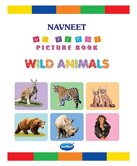 My First Picture Book Wild Animals - English