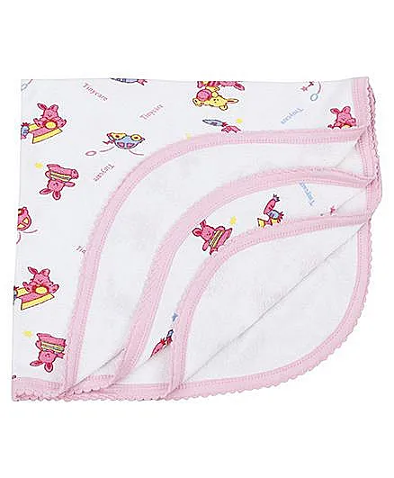Tinycare Bath Towel - Pink
