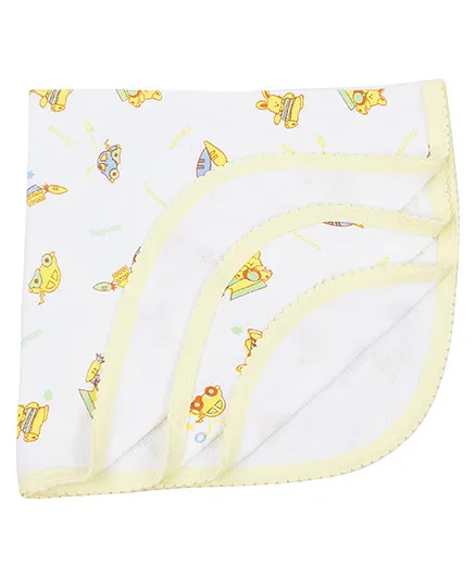 Tinycare Bath Towel - Yellow