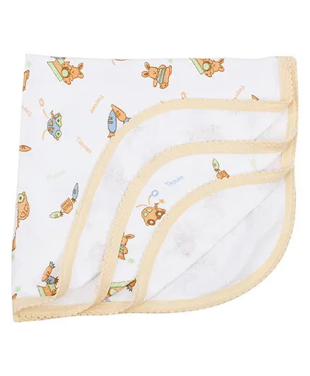 Tinycare Bath Towel - Orange