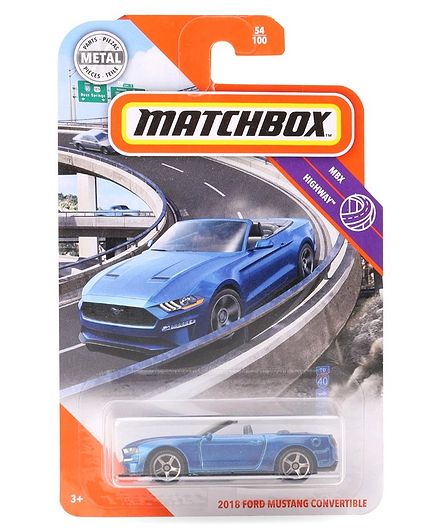 Matchbox Die Cast Free Wheel Ford Car - Blue
