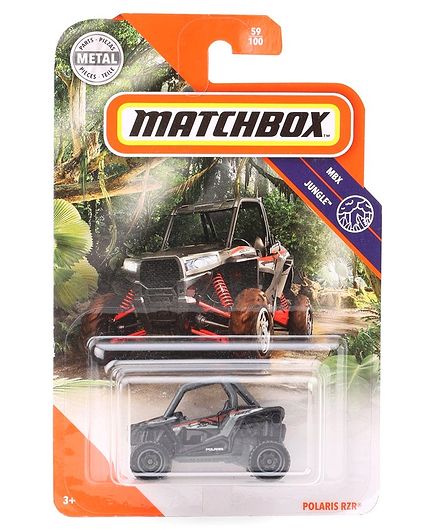 Matchbox Polaris RZR Die Cast Free Wheel Toy - Grey
