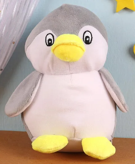 Benny & Bunny Penguin Soft Toy Grey - Height 19 cm