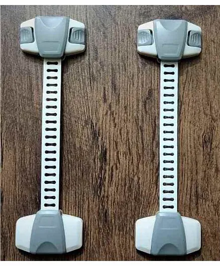 Blossom Adjustable Multi Utility Latch Pack of 2 - Grey