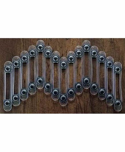Blossom Child Proofing Multi Utility Waterproof Latch Pack of 15 - Black