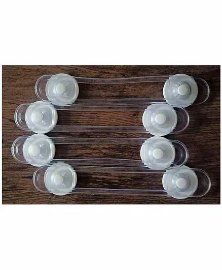 Blossom Child Proofing Multi Utility Latch Pack of 4 - White