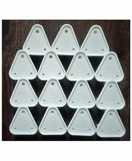 Blossom Electrical Socket Cover Pack of 15 - Grey