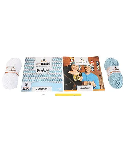 Simba Myboshi Funabashi Cap Knitting Set - Blue
