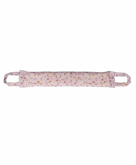 Kanyoga Hot & Cold Therapy Anti Stress Comfort Cotton Wrap with Tourmaline Beads Filling Floral Print - Pink