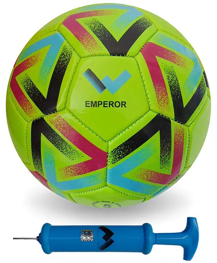 Wasan Emperor Football Size 5 with Pump - Green