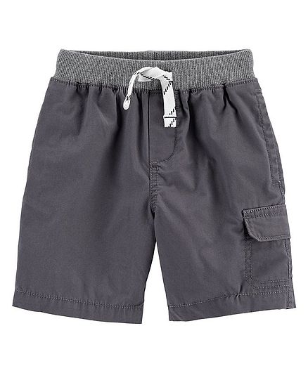 Carter's Pull-On Cargo Shorts - Grey