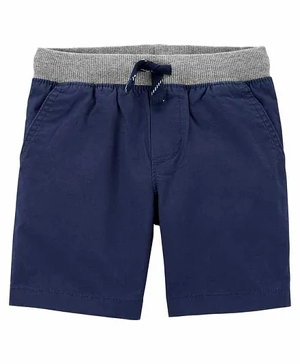 Carter's Easy Pull-On Dock Shorts - Navy Blue