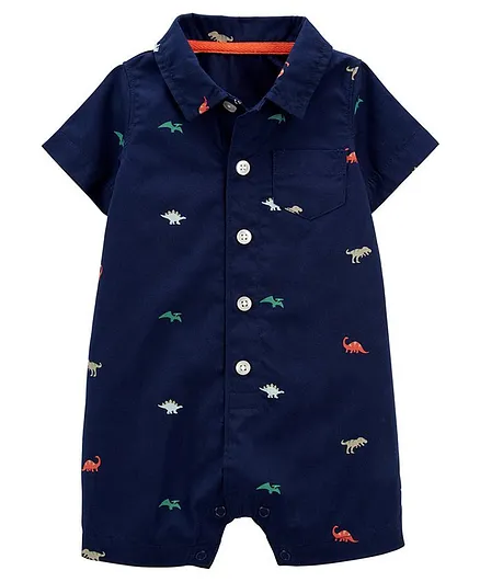 Carter's Snap-Up Romper - Blue