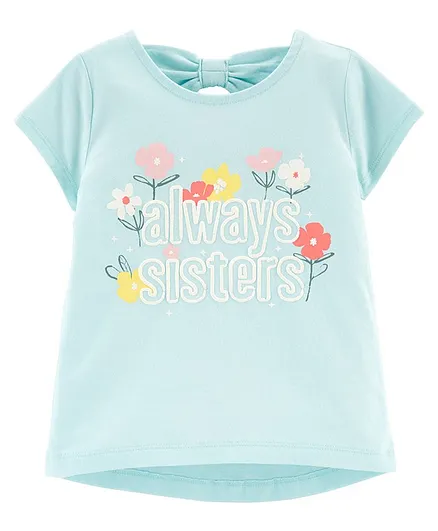 Carter's Sisters Jersey Tee - Blue