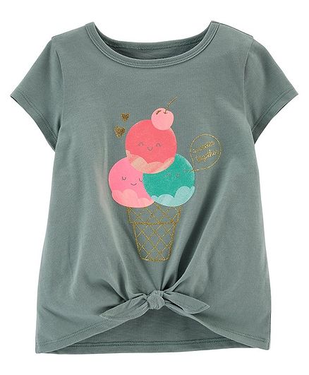 Carter's Ice Cream Jersey Tee - Green