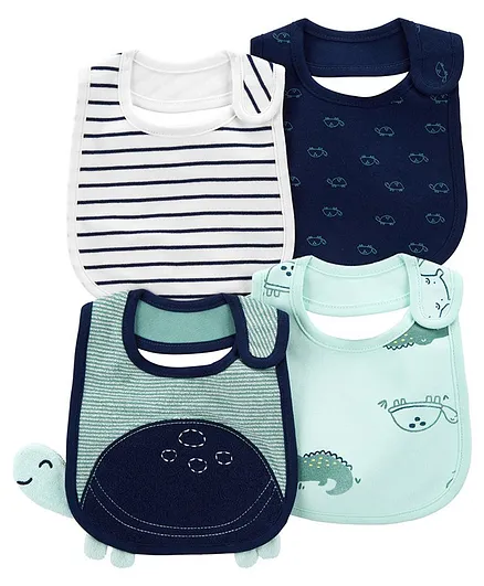 Carter's Bibs and Hanky for Boy - Blue