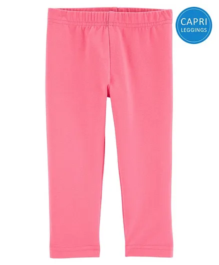 Carter's Capri Leggings - Pink