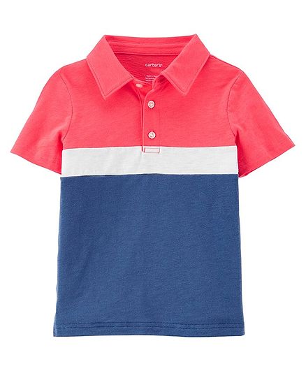 Carter's Slub Jersey Polo - Multicolor