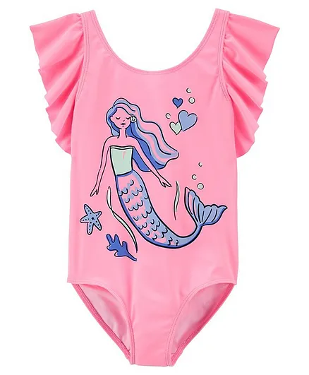 Carter's 1-Piece Mermaid Swimsuit - Pink