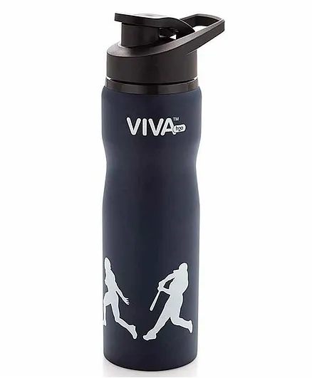 Viva h2o Stainless Steel Sipper Bottle Dark Blue - 750 ml