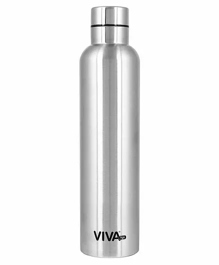 Viva h2o Stainless Steel Insulated Water Bottle Silver - 1000 ml